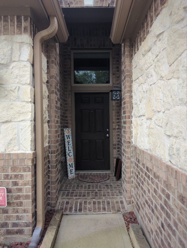 Front door replacement and new 1