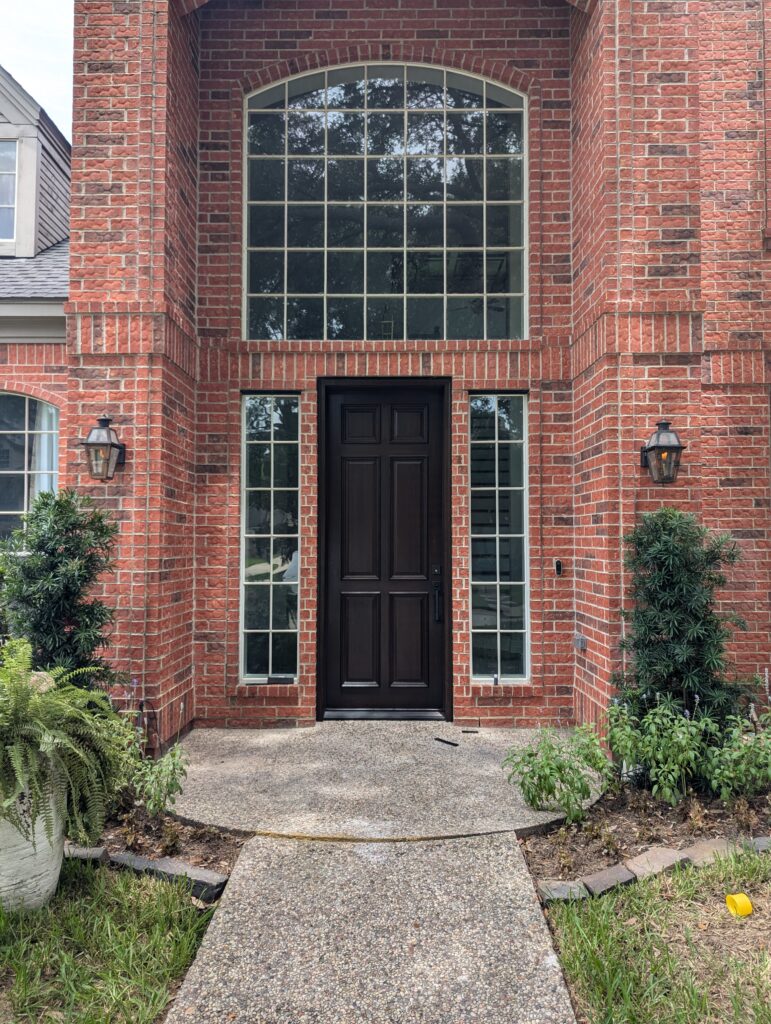 Installation of New Wooden Front Door 1
